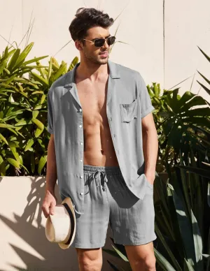 2 Pieces Beach Shirt Set (US Only)