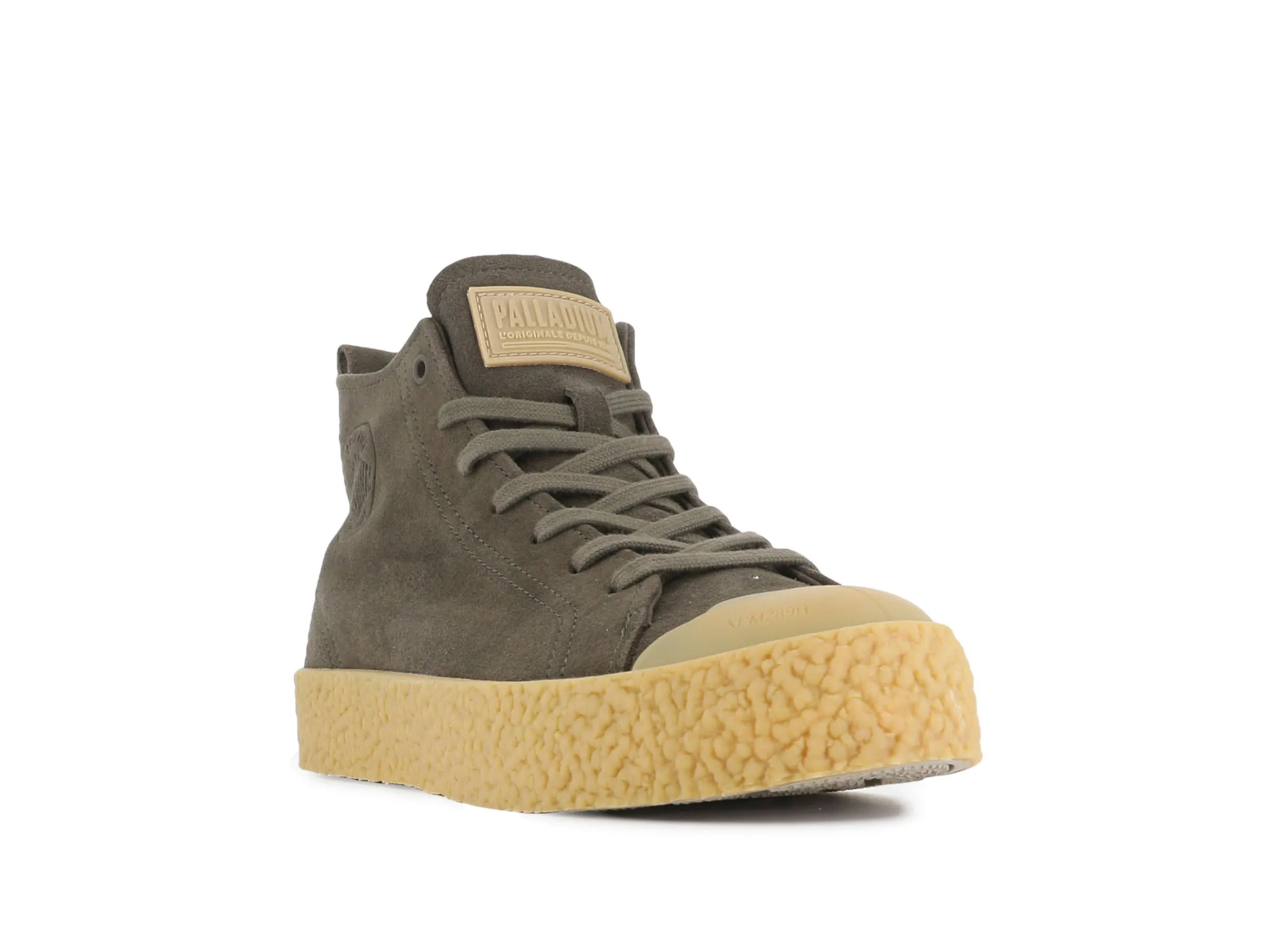 74328-325-M | PALLA ACE RUGGED SUEDE | OLIVE NIGHT