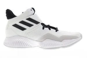 Adidas Explosive Bounce 2018 Mens White High Top Athletic Gym Basketball Shoes