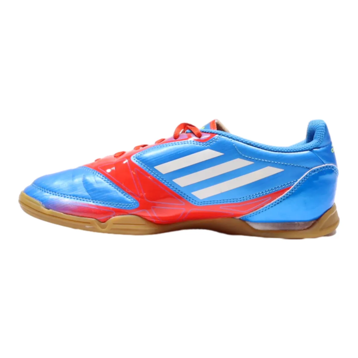 ADIDAS F-50 Football Boots Sneaker Trainers Blue Leather Mens UK 7.5