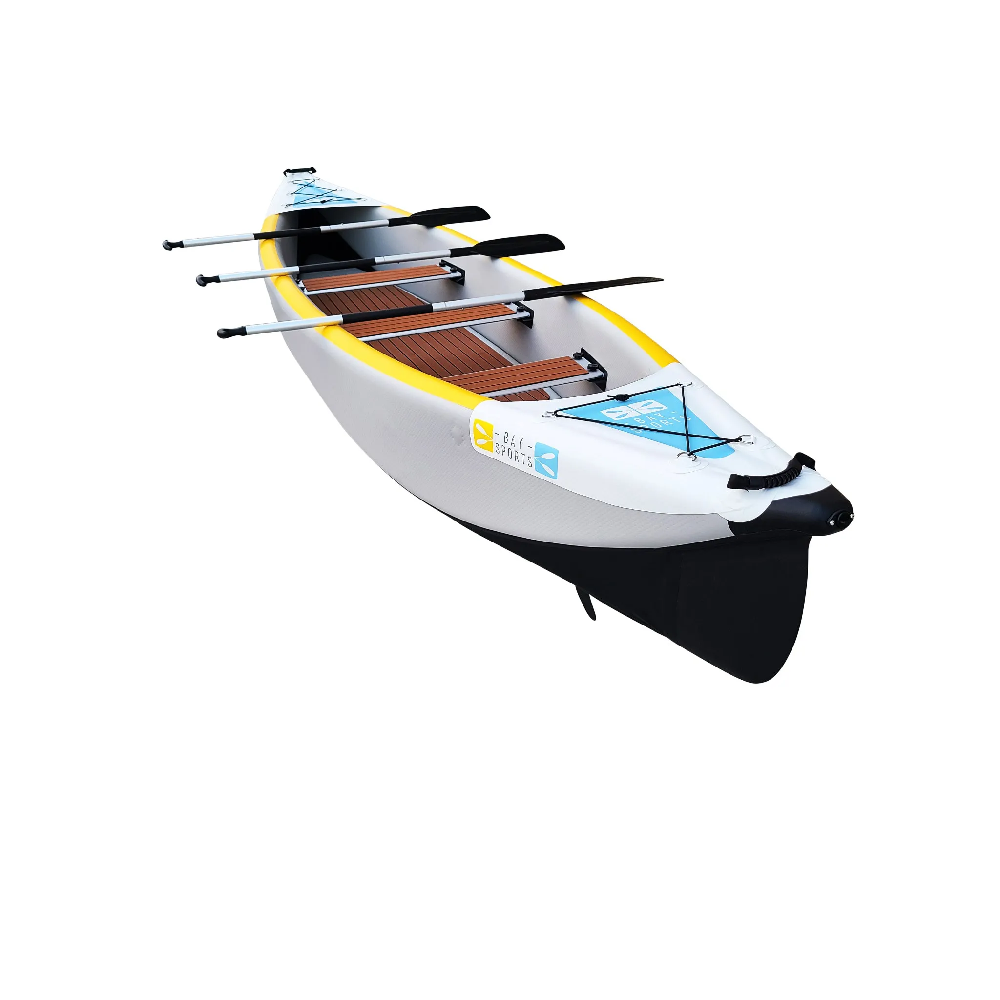 Air Canoe 420 - 4.2m 3-Seater Inflatable Canoe