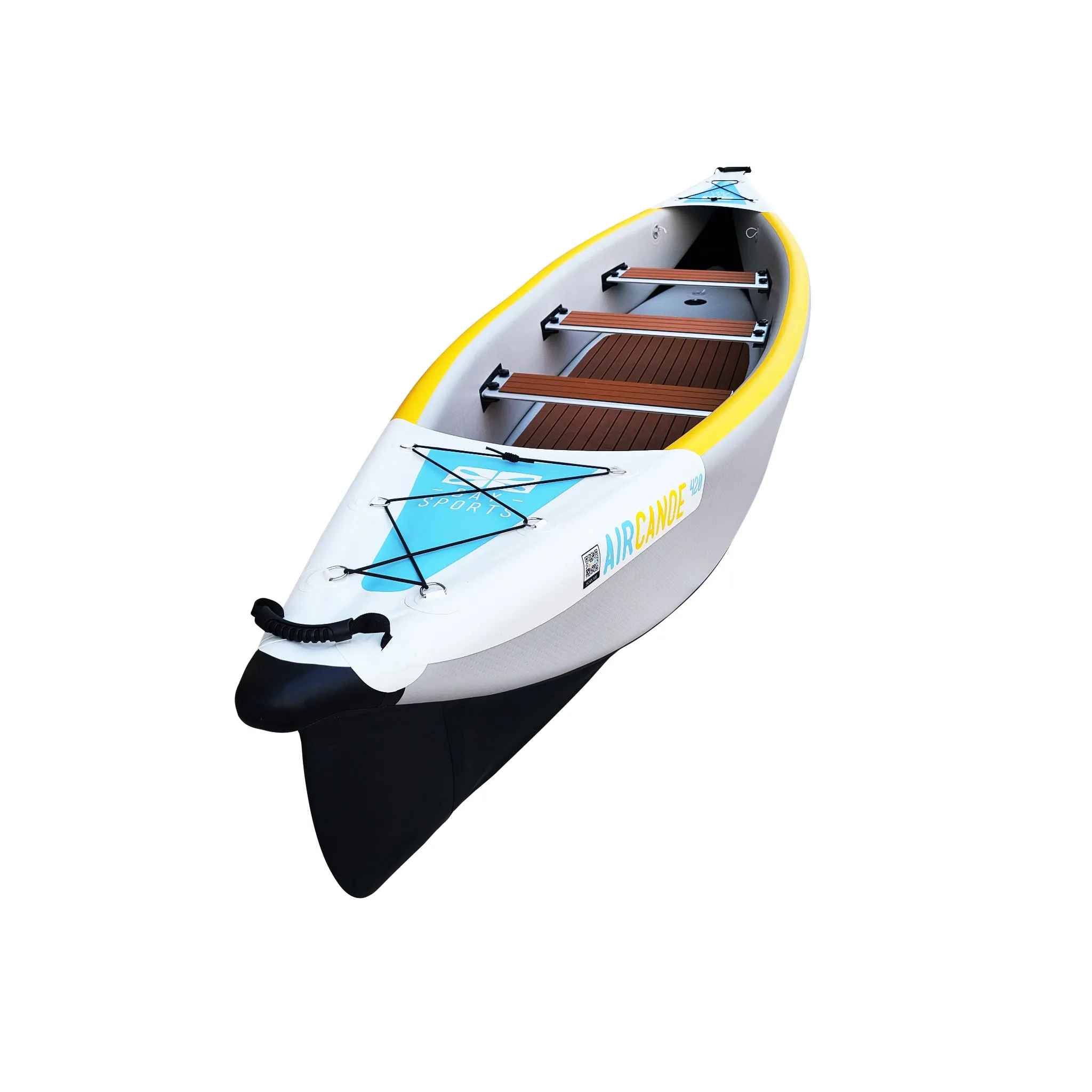 Air Canoe 420 - 4.2m 3-Seater Inflatable Canoe