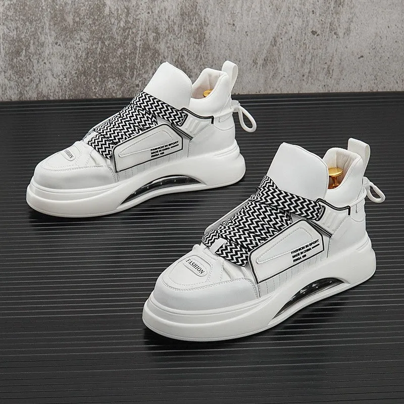 Air-cushion shoes white sports sneakers