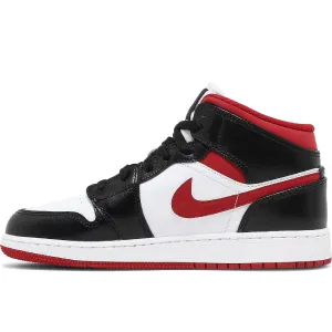 Air Jordan 1 Mid GS 'Gym Red Black White'