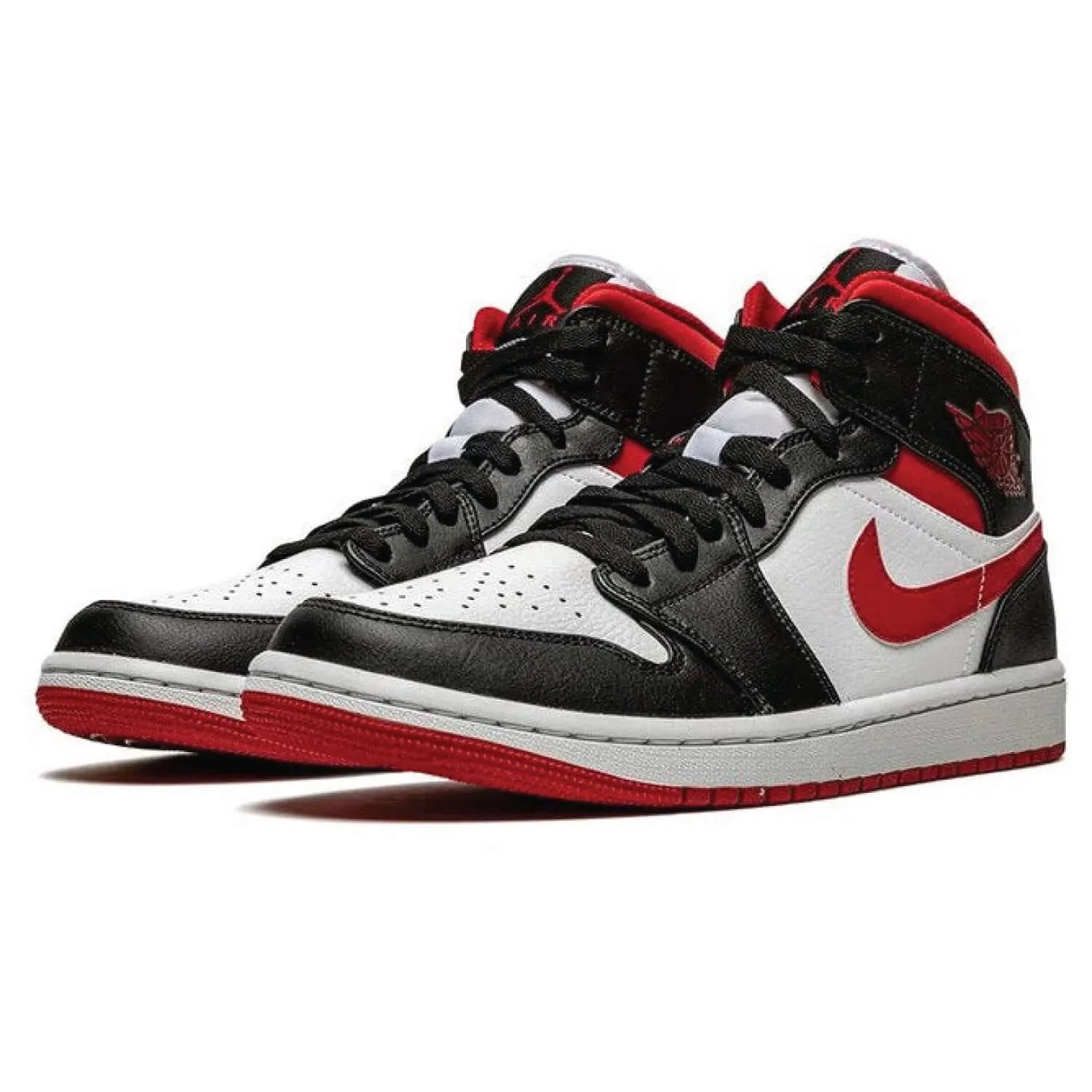 Air Jordan 1 Mid GS 'Gym Red Black White'