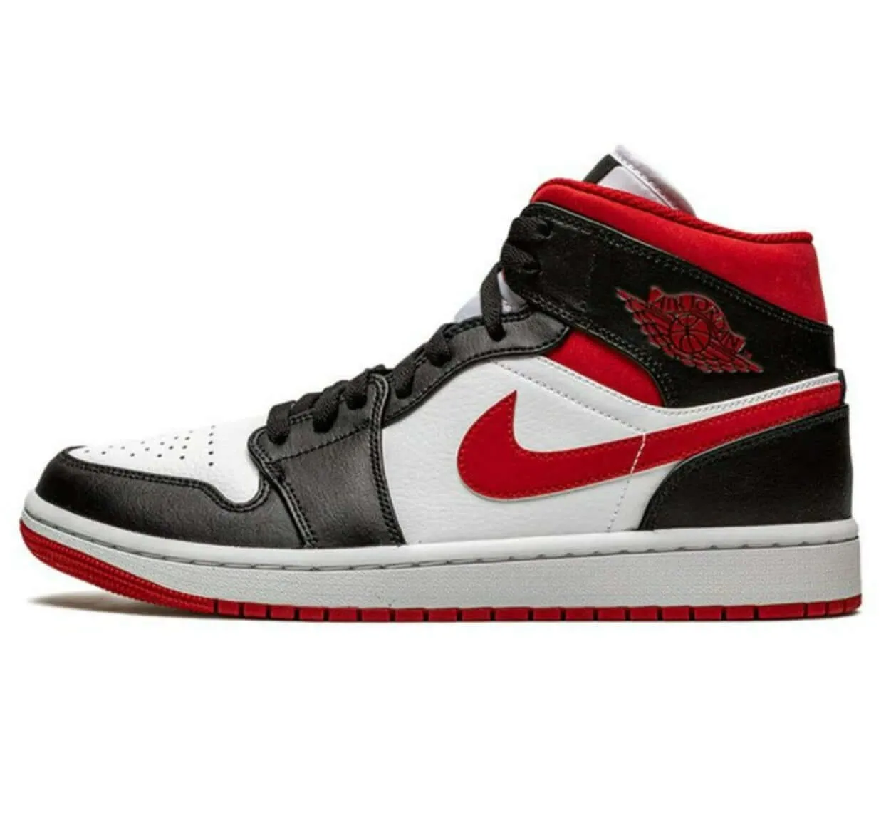 Air Jordan 1 Mid GS 'Gym Red Black White'