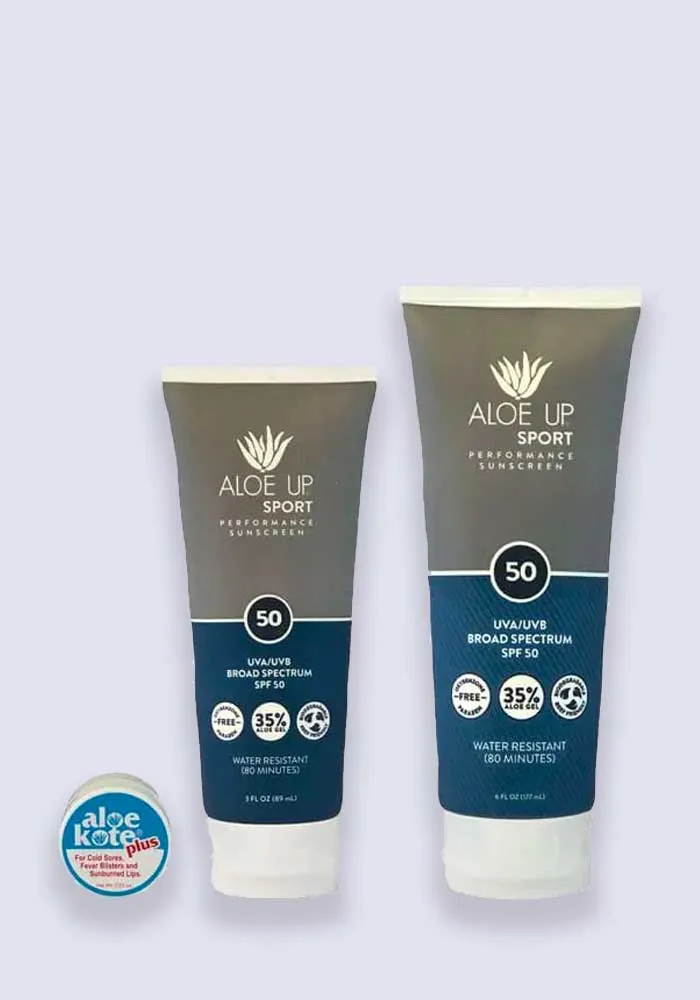 Aloe Up Sport SPF 50 Bundle