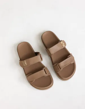 Amylee Slides (Light Cashew) - By Billini