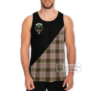 Anderson Dress Tartan Men's Tank Top with Family Crest and Military Logo Style