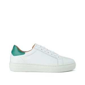 Aphex sneaker leather - WHITE / GREEN