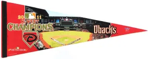 Arizona Diamondbacks 2011 NL West Champs Premium Felt Pennant - Wincraft