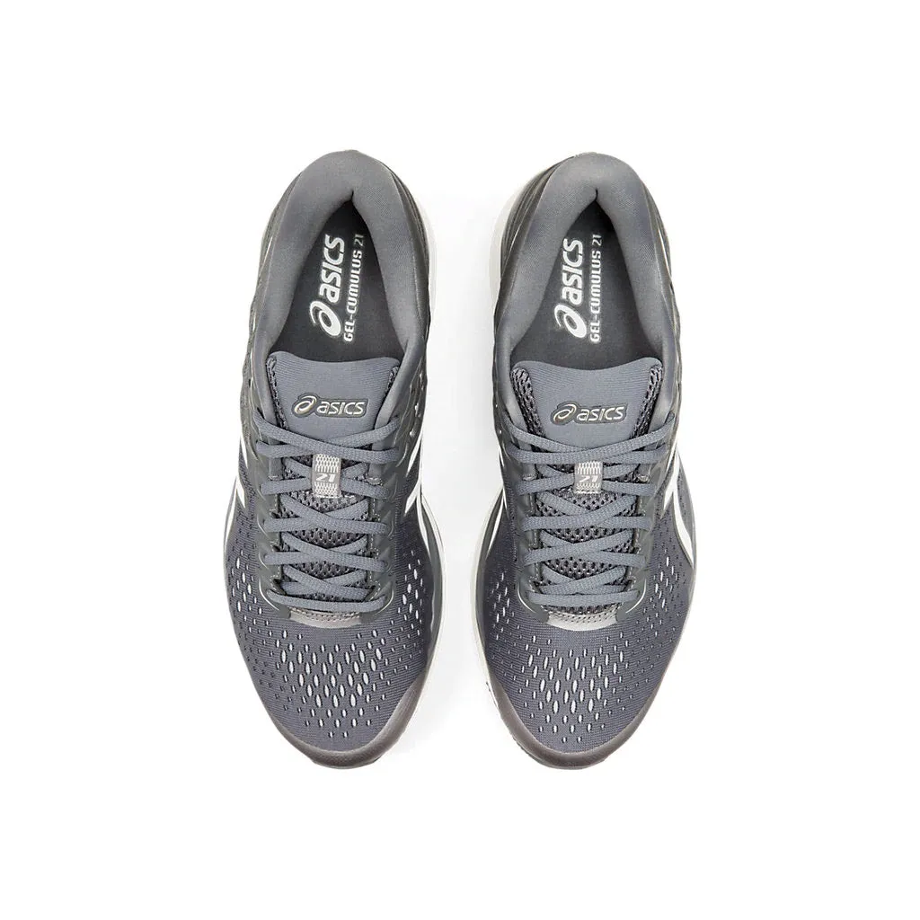 Asics Gel Cumulus 21 Grey Mens Running Shoes