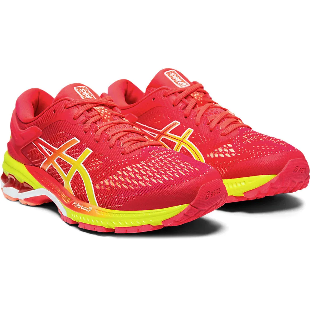 Asics Gel Kayano 26 SP Red Womens Running Shoes