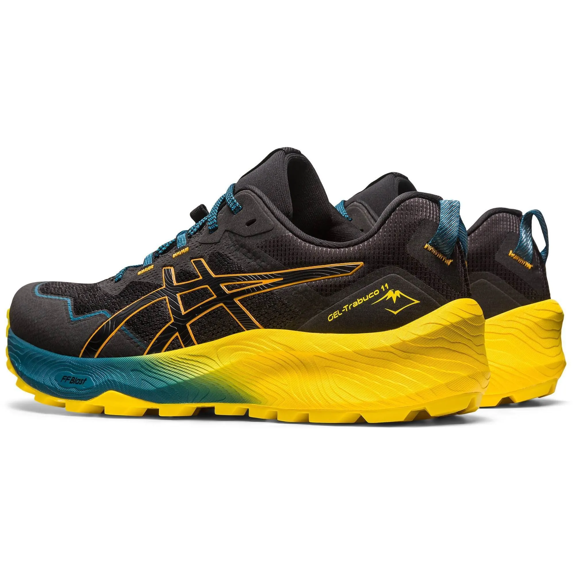 Asics Gel Trabuco 11 Mens Trail Running Shoes - Black