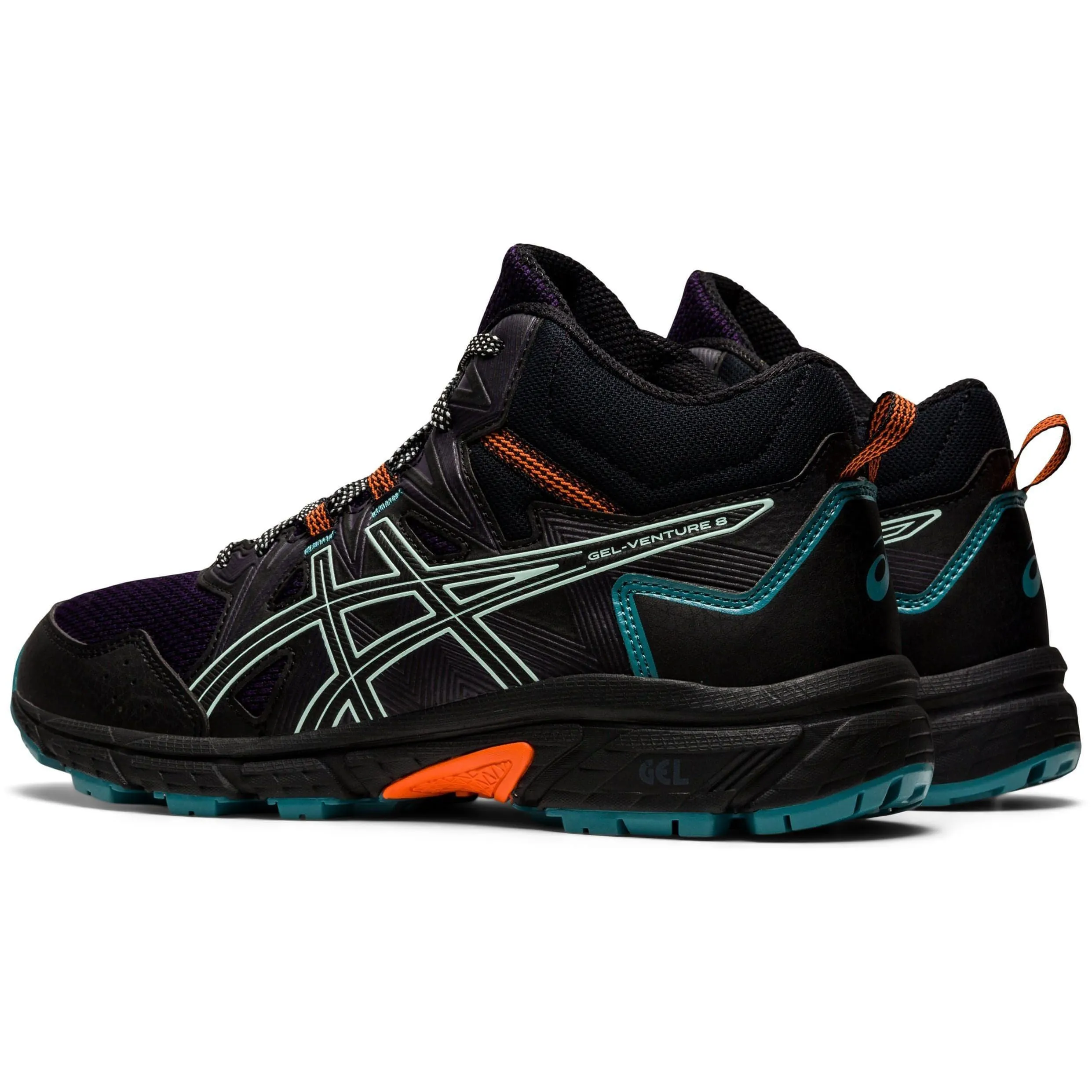 Asics Gel Venture 8 MT Womens Trail Running Shoes - Black