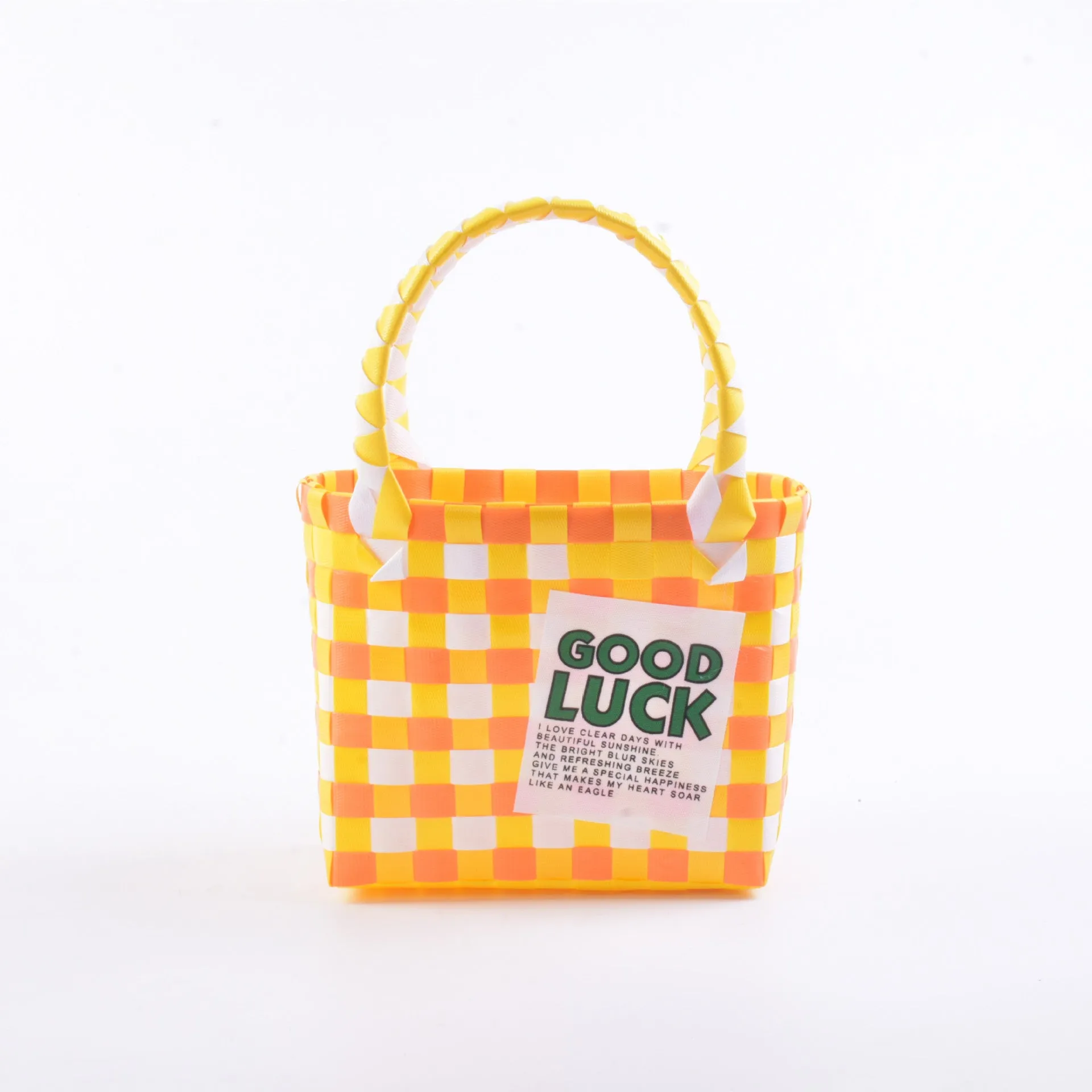 Bag Woven Bag Handbag Hand Collar Bag Beach Bag Vegetable Basket Woven Bag Female Tote Bag Wholesale Hand Gift Basket