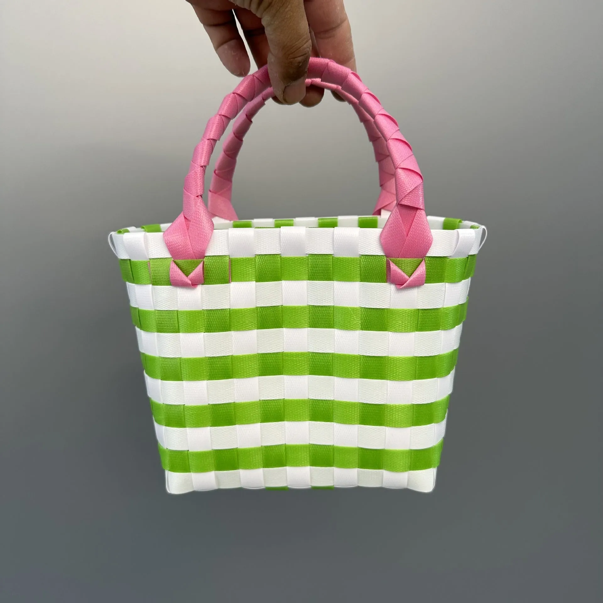 Bag Woven Bag Handbag Hand Collar Bag Beach Bag Vegetable Basket Woven Bag Female Tote Bag Wholesale Hand Gift Basket