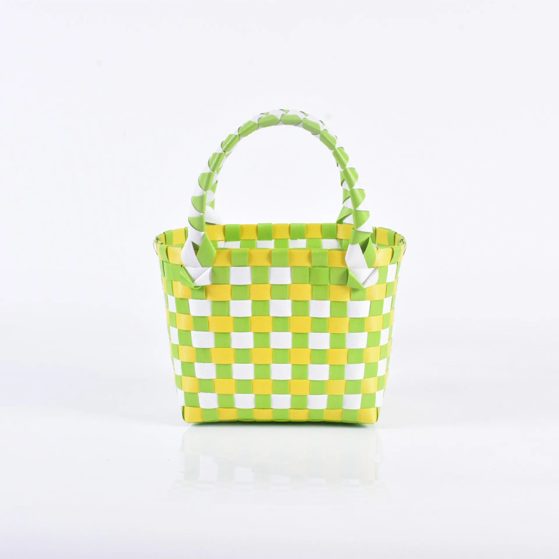 Bag Woven Bag Handbag Hand Collar Bag Beach Bag Vegetable Basket Woven Bag Female Tote Bag Wholesale Hand Gift Basket