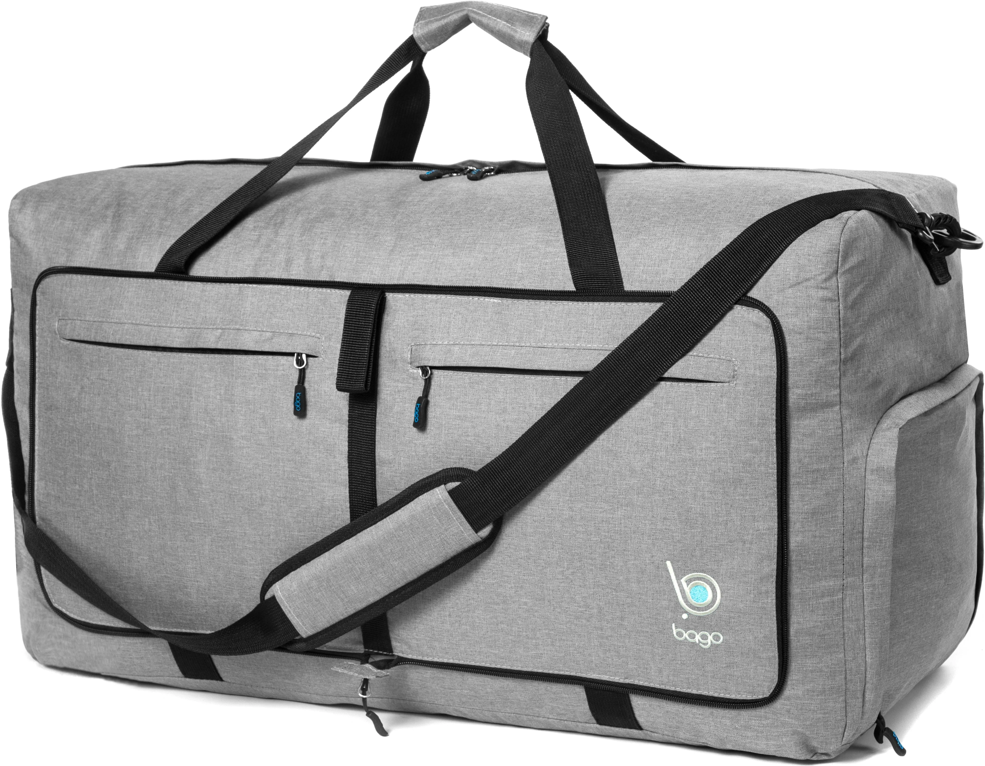 Bago 80L Duffle Bag for Women & Men - 27" Travel Bag Large Foldable Duffel bag