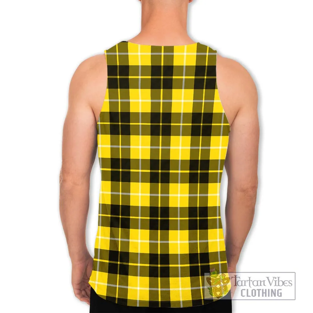 Barclay Dress Modern Tartan Men's Tank Top with Family Crest DNA In Me Style