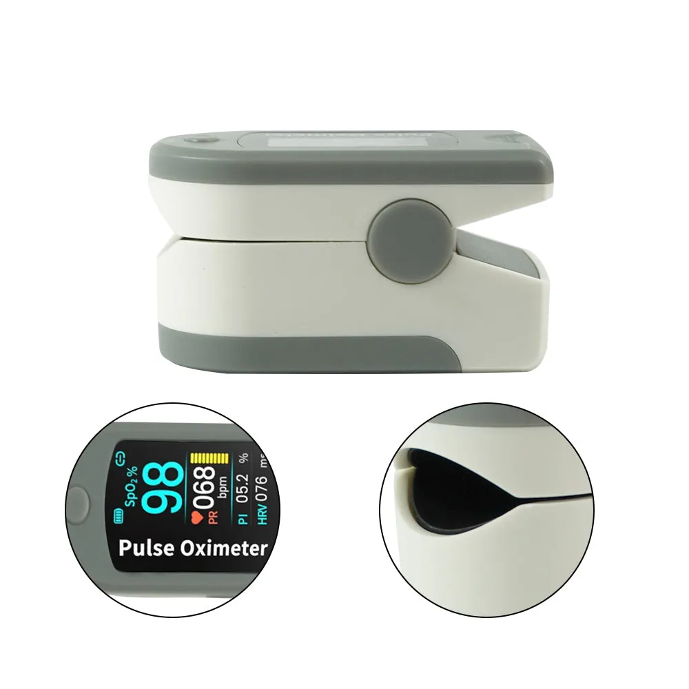 Battery Operated Bluetooth Enabled Blood Oximeter Finger Tip Pulse Tester with APP