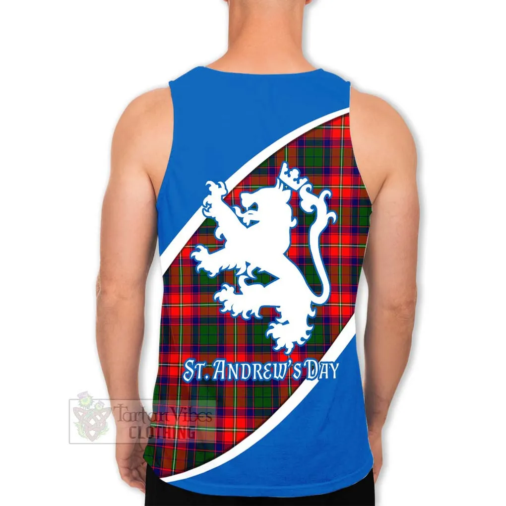 Belshes (Belsches) Family Crest Tartan Men's Tank Top Celebrate Saint Andrew's Day in Style