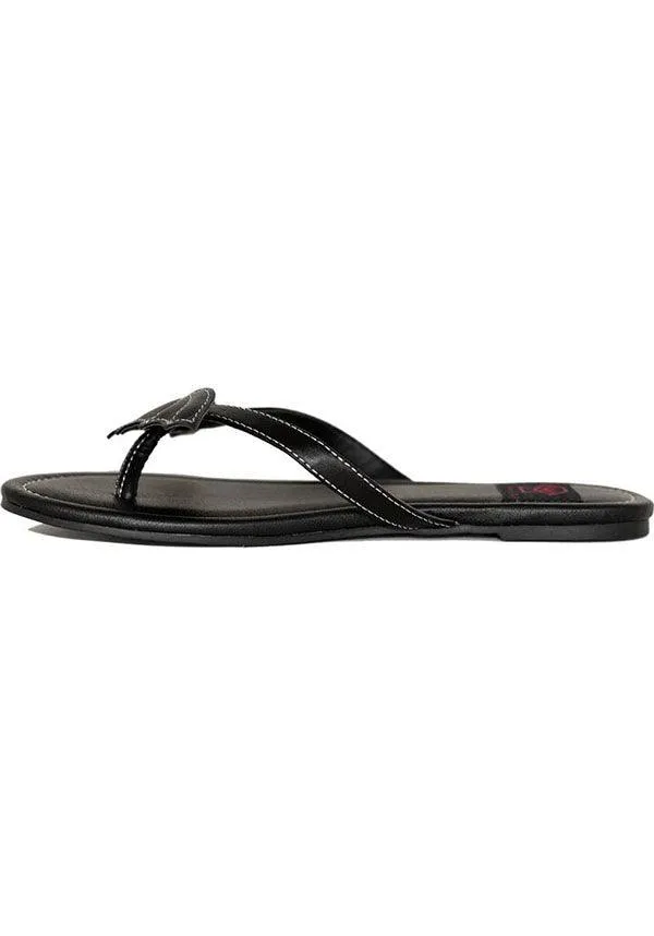 Betty Bat [Black] | SANDALS