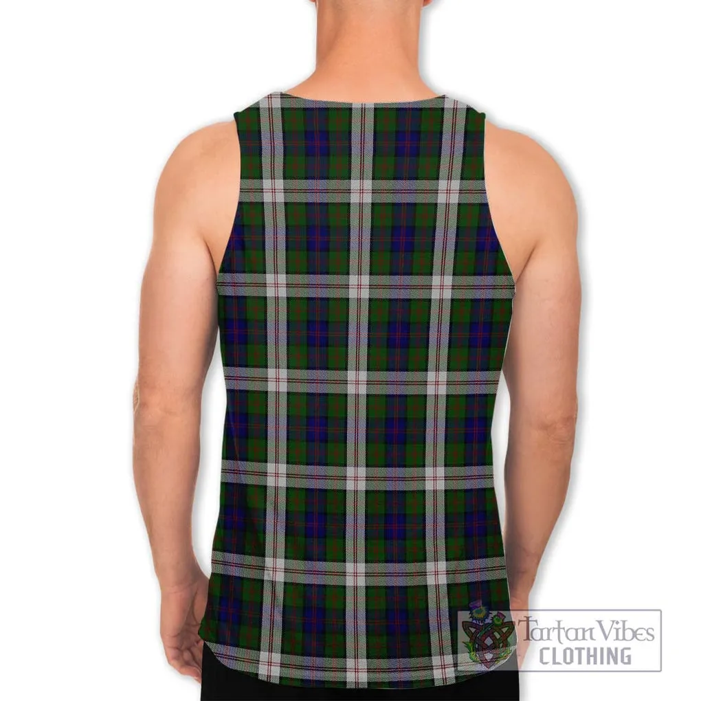 Blair Dress Tartan Men's Tank Top with Family Crest DNA In Me Style