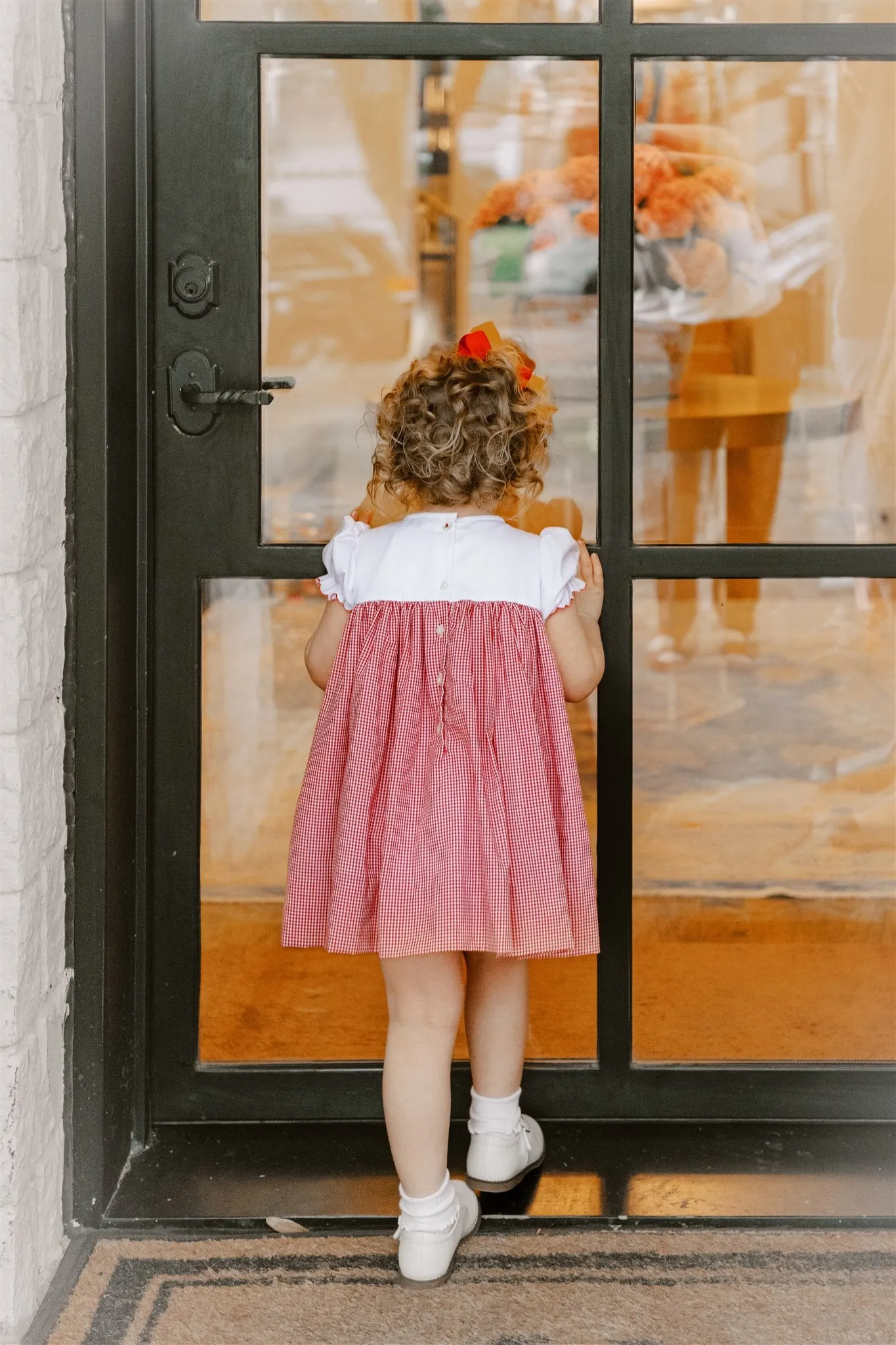 Braeburn Dress Red Gingham