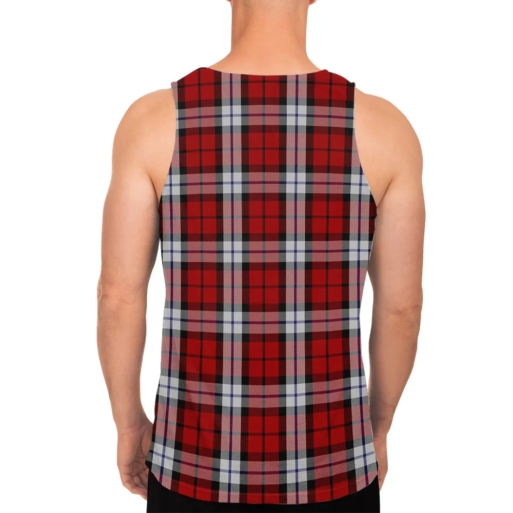 Brodie Dress Tartan Mens Tank Top with Family Crest