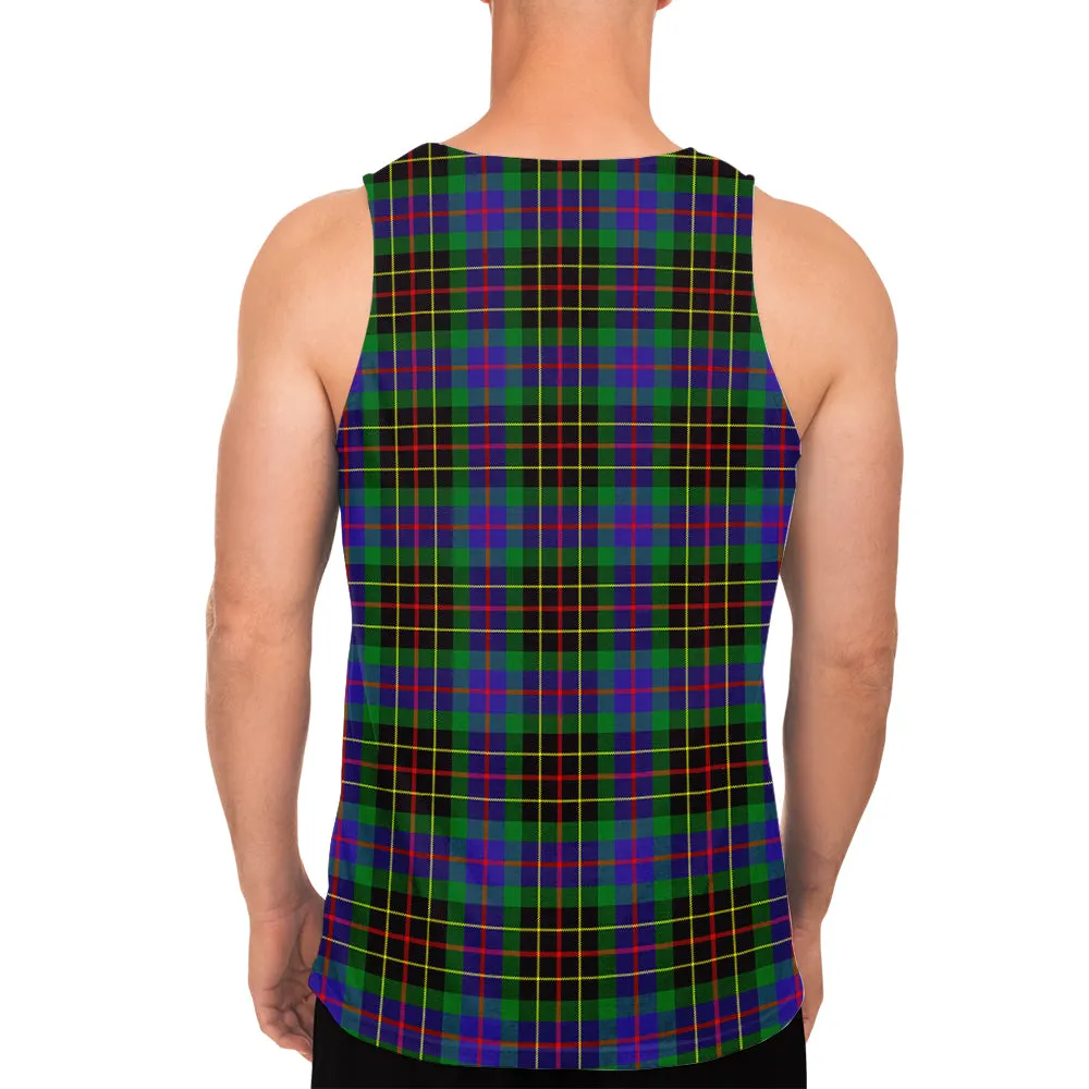 Brodie Hunting Modern Tartan Mens Tank Top