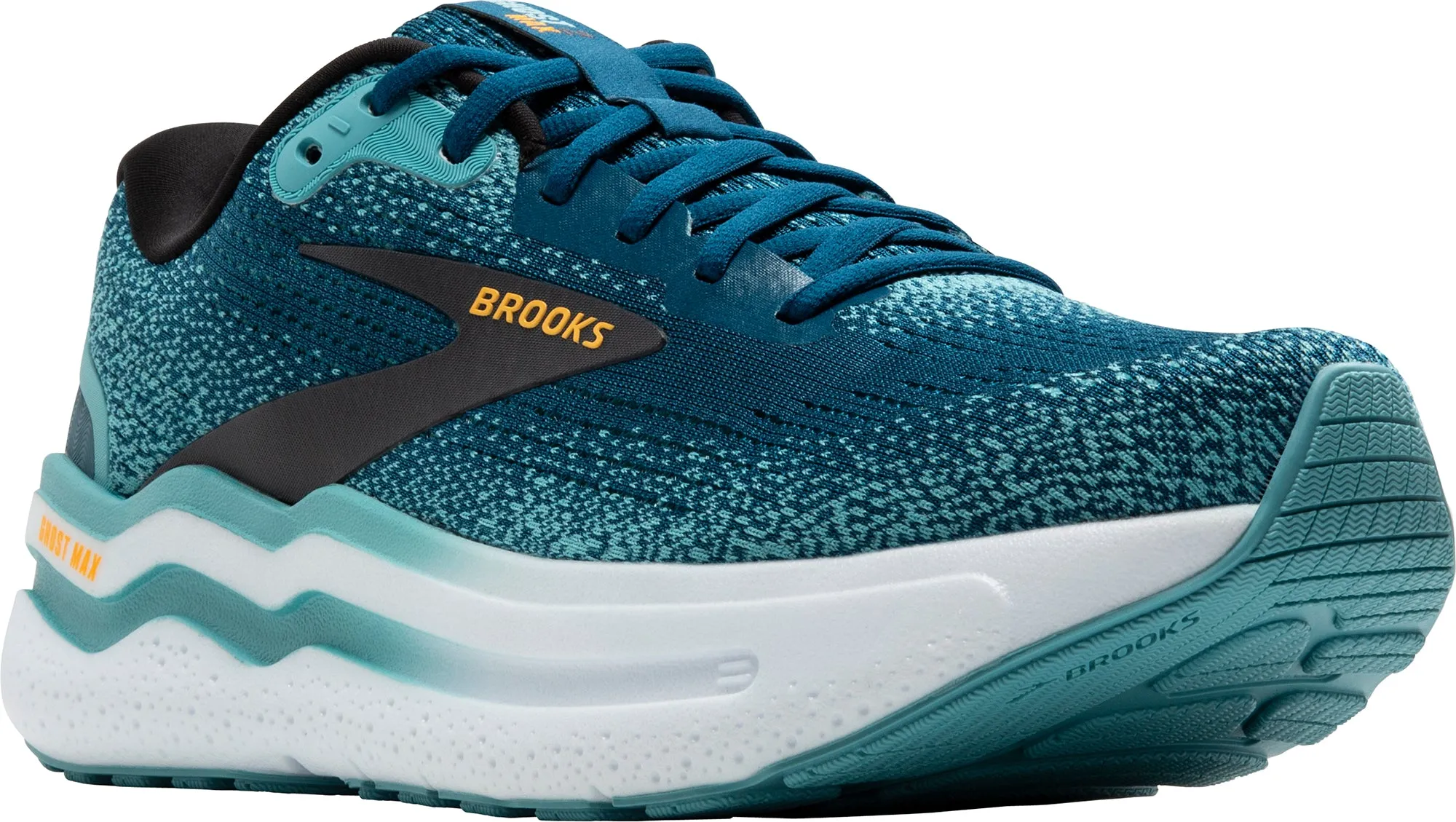 Brooks Ghost Max 2 WIDE FIT Mens Running Shoes - Blue