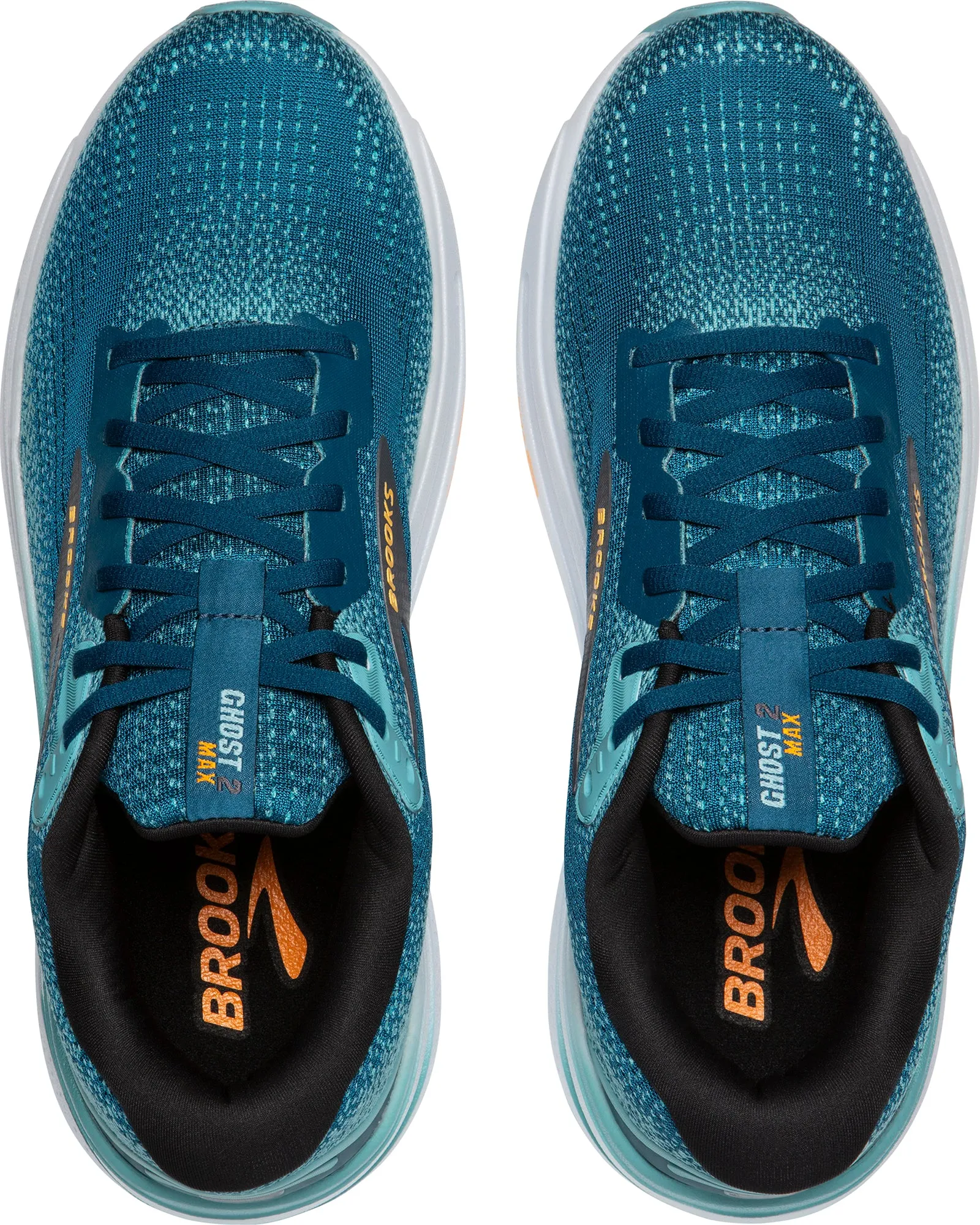 Brooks Ghost Max 2 WIDE FIT Mens Running Shoes - Blue