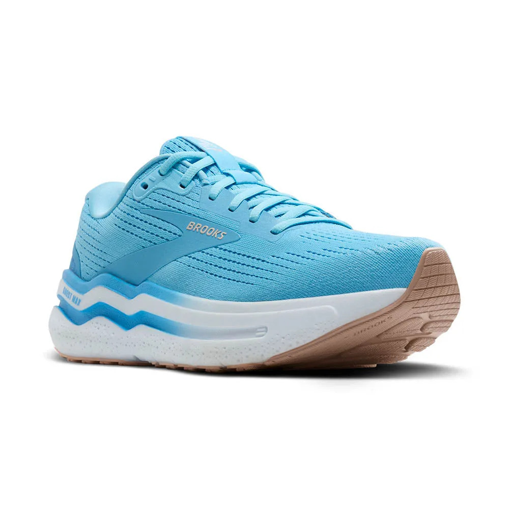 Brooks Ghost Max 2 (Womens) - Baltic Sea/Bonnie Blue/Peach