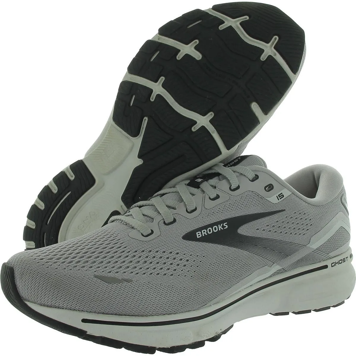 Brooks Mens Ghost 15 Fitness Lifestyle Running & Training Shoes