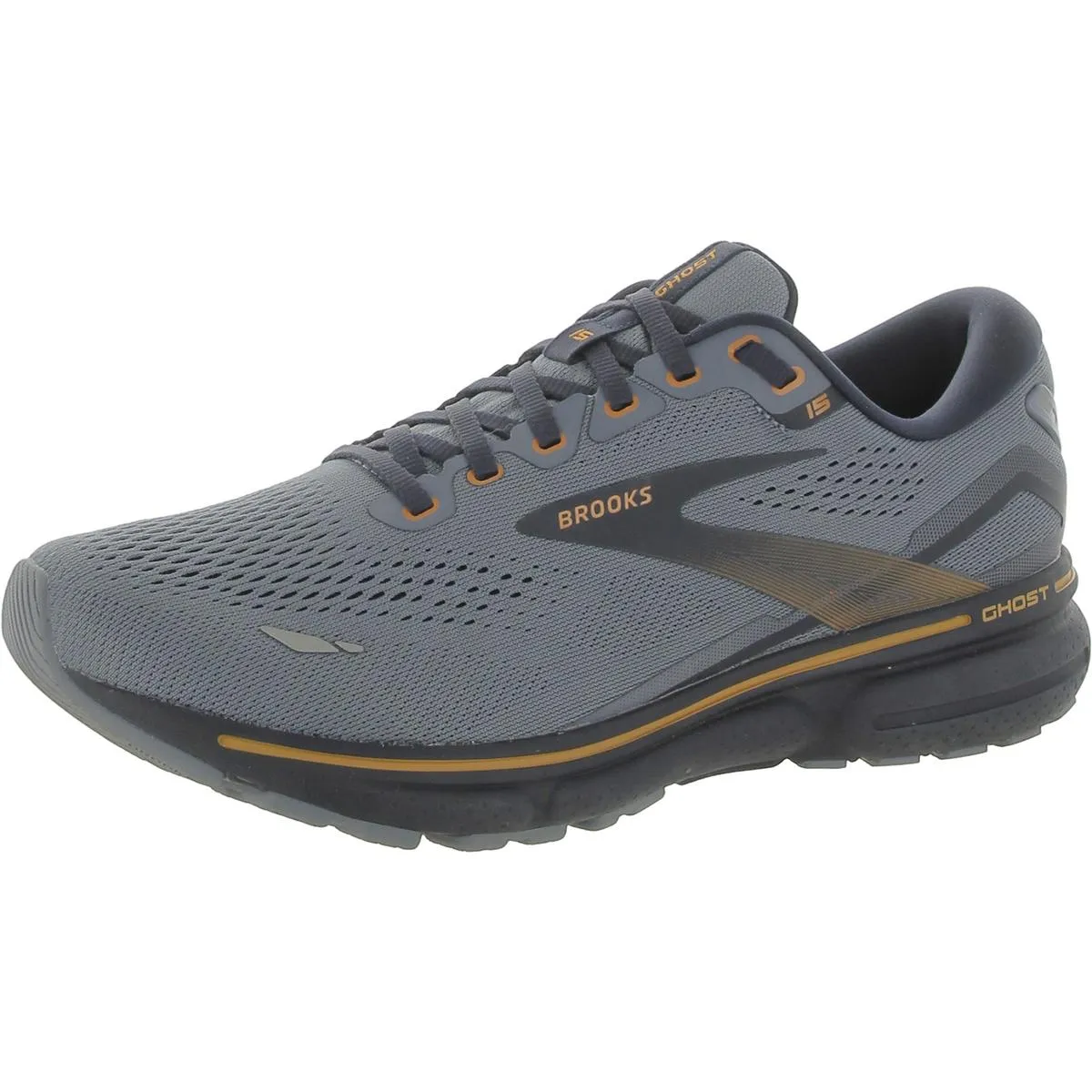 Brooks Mens Ghost 15 Fitness Lifestyle Running & Training Shoes