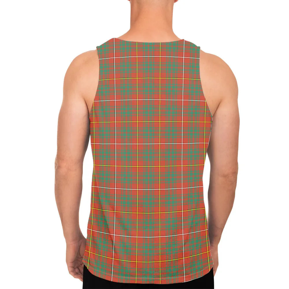 Bruce Ancient Tartan Mens Tank Top