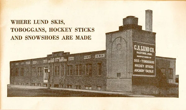 C.A. Lund Ski Co. Catalog