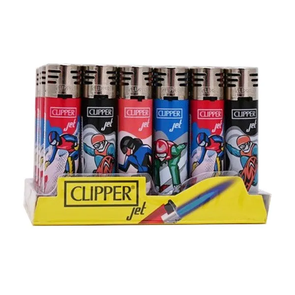 Clipper - Jet Flame Lighter - Winter Sports