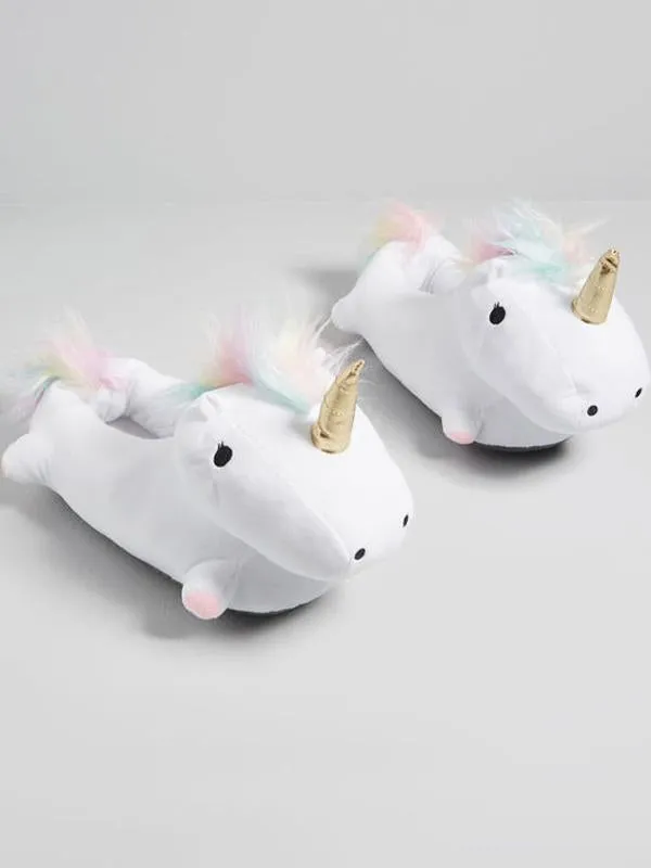 Comfy Soft Unicorn Warm Winter Slippers