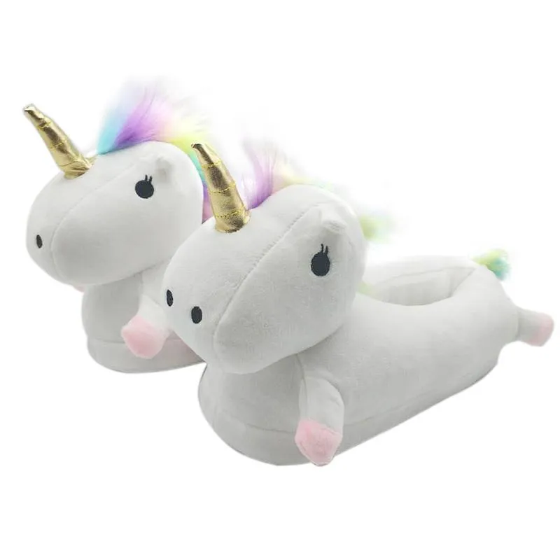 Comfy Soft Unicorn Warm Winter Slippers