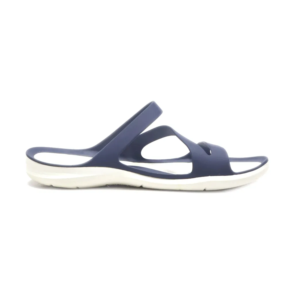 Crocs Swiftwater Sliders Eva Blue Colour For Women