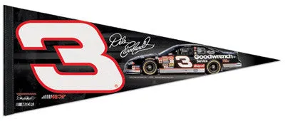 Dale Earnhardt "Legendary 3" Premium Felt NASCAR Collector's Pennant - Wincraft Inc.