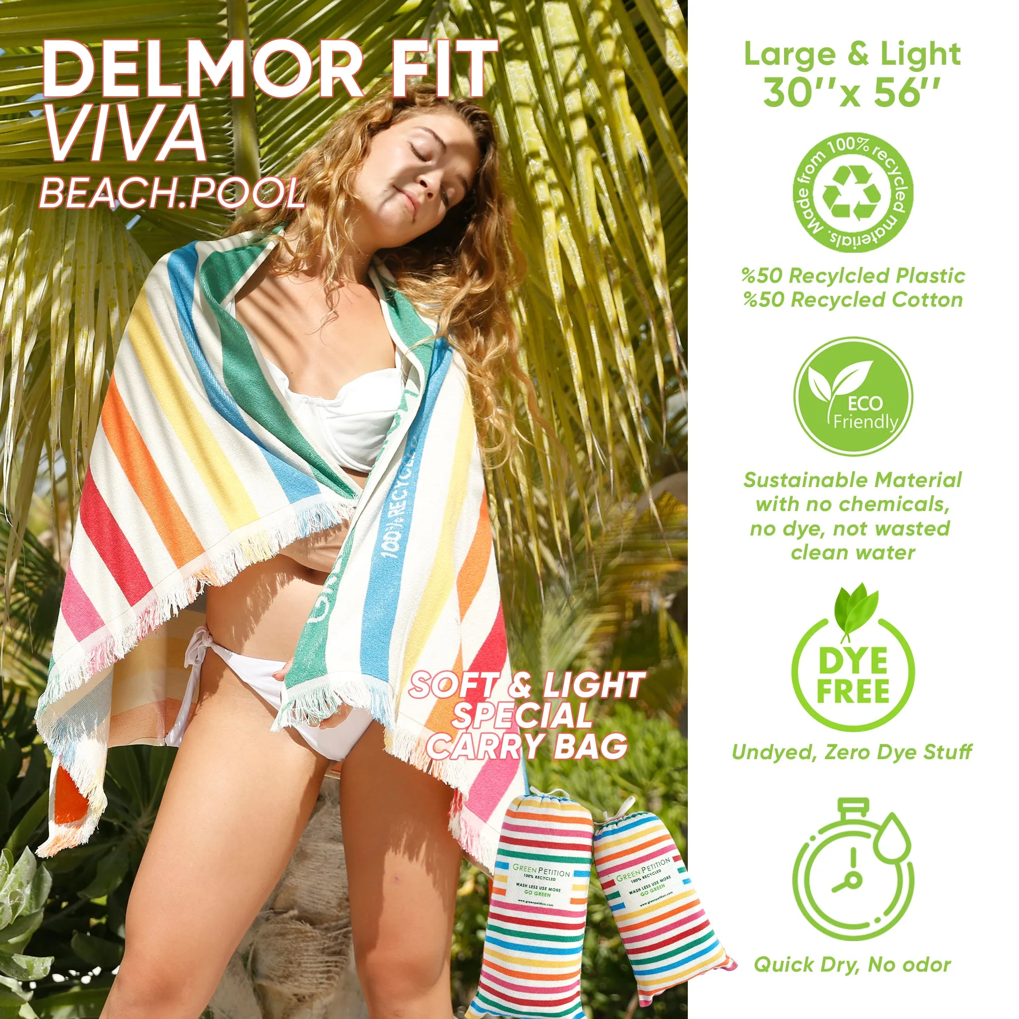 Delmor Viva FIT Bath Towel