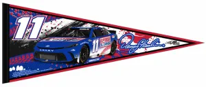 Denny Hamlin NASCAR Express #11 Auto Racing Action Felt Collector's Pennant - Wincraft Inc.