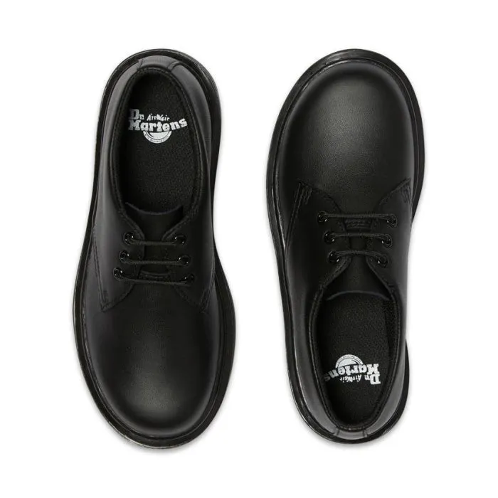 Dr Martens kids - 1461 Mono J Lace Up School Shoe Black