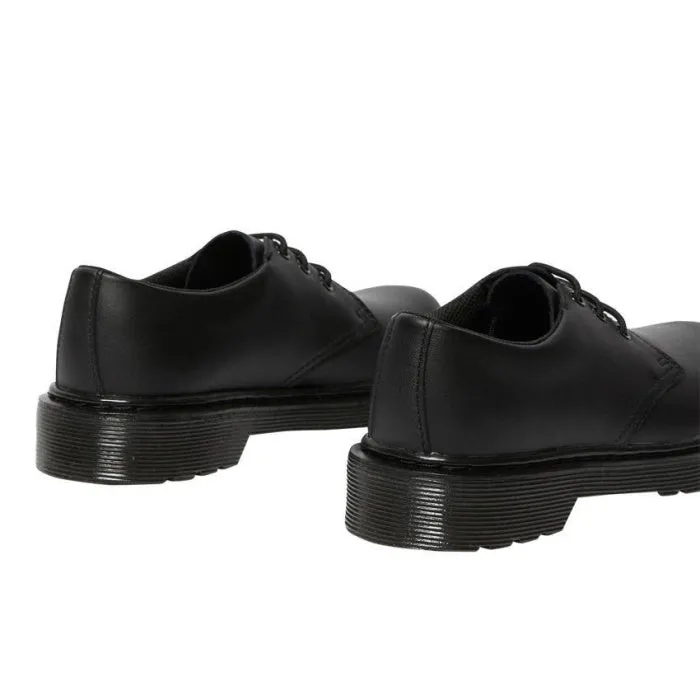 Dr Martens kids - 1461 Mono J Lace Up School Shoe Black