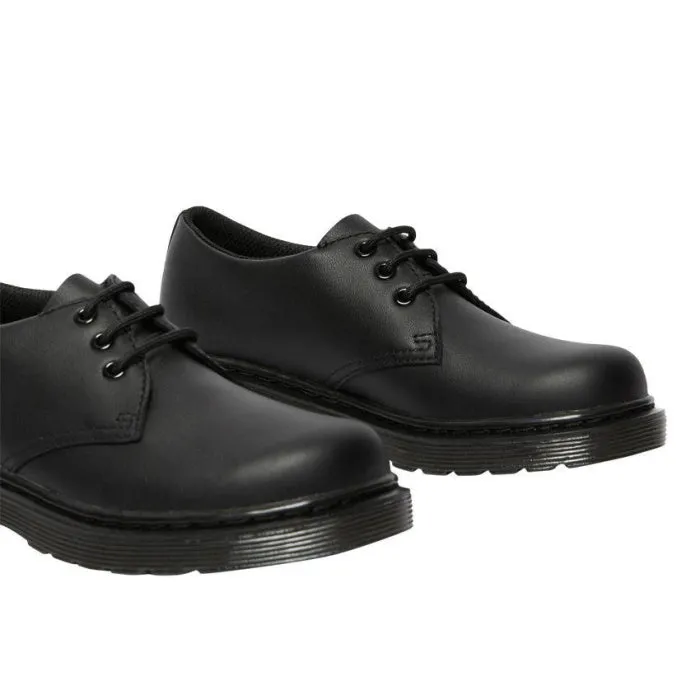 Dr Martens kids - 1461 Mono J Lace Up School Shoe Black