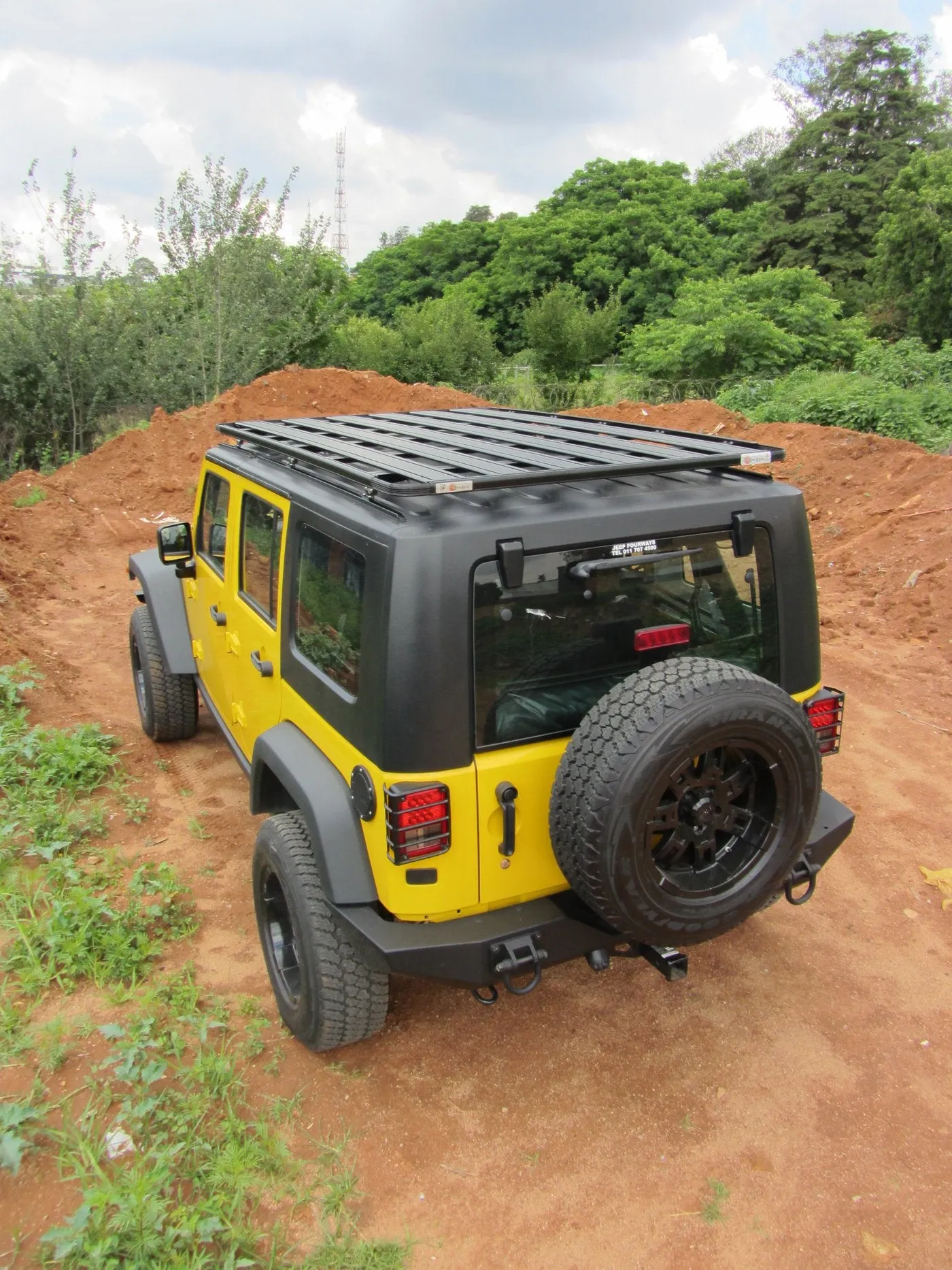 Eezi-Awn K9 Roof Rack Kit For Jeep Wrangler (JK)