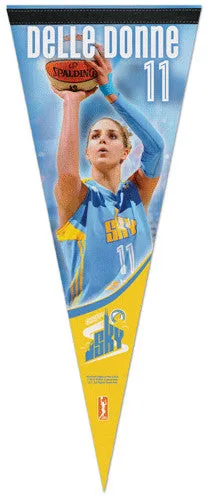 Elena Delle Donne "WNBA Superstar" Chicago Sky Premium Felt Collector's Pennant - Wincraft